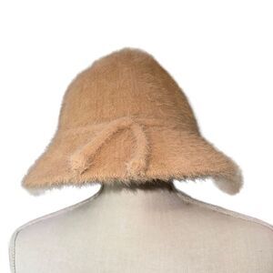 Nine West Neautral Camel/Tan Bucket Hat